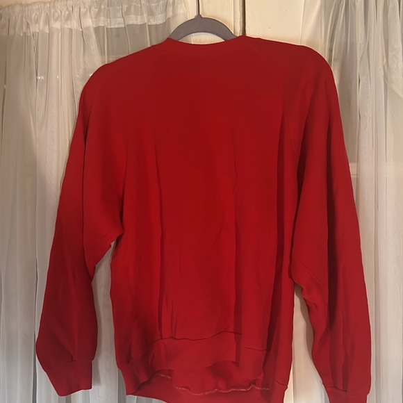 VINTAGE ARTEX DISNEY ST. MICKEY HOLIDAY SWEATSHIRT UNISEX LARGE MADE IN USA - Picture 10 of 10